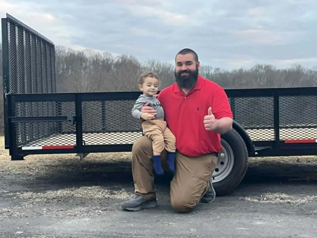 Tony's Tri-Cities Junk Removal family-owned trailer and team serving Bristol, Kingsport, and Johnson City.